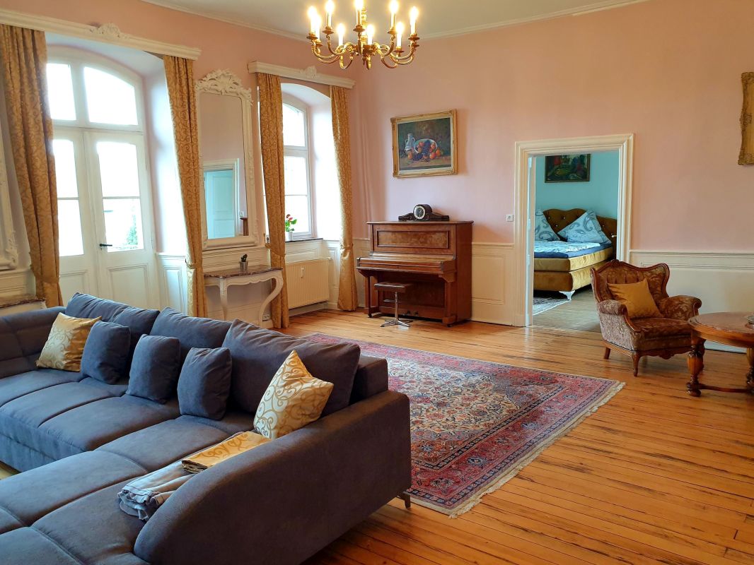 Wohnzimmer Ferienwohnung Hesse von Hilbringen