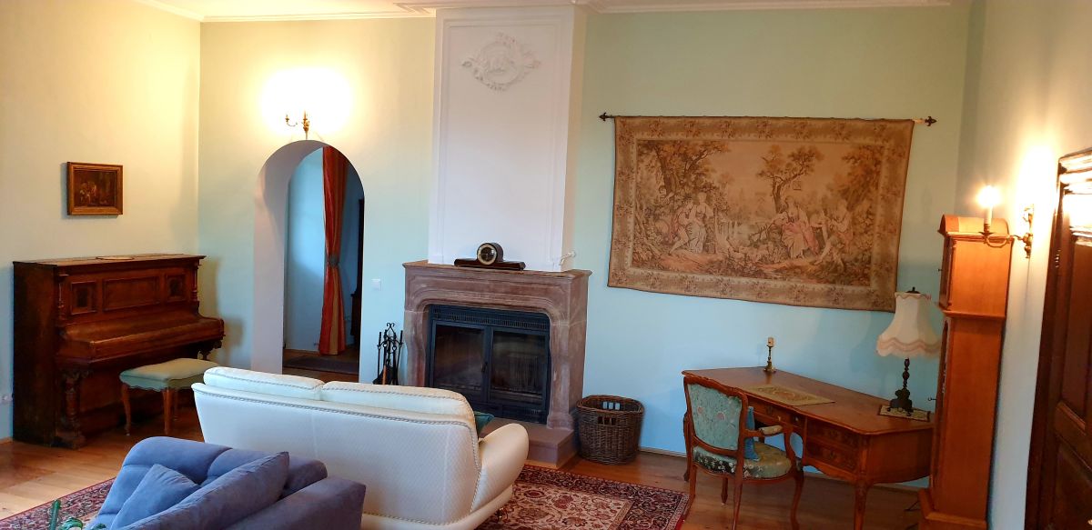 Wohnzimmer Ferienwohnung Leonhard von Konstorf