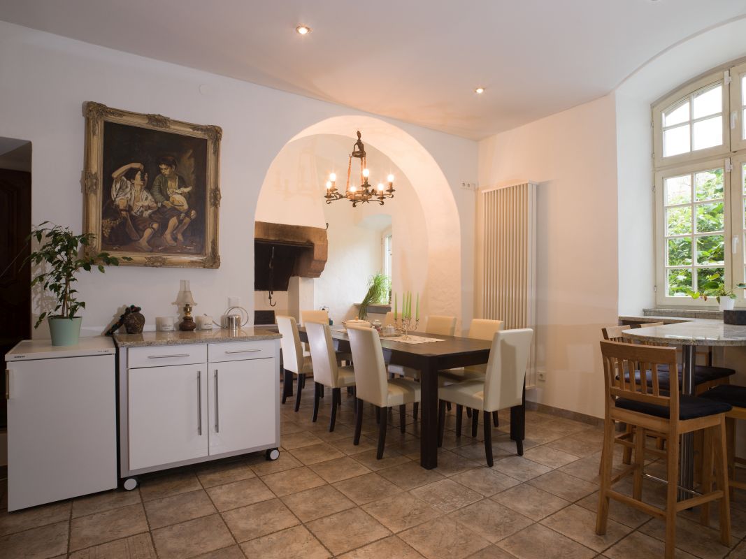 Dining room and kitchen view 2